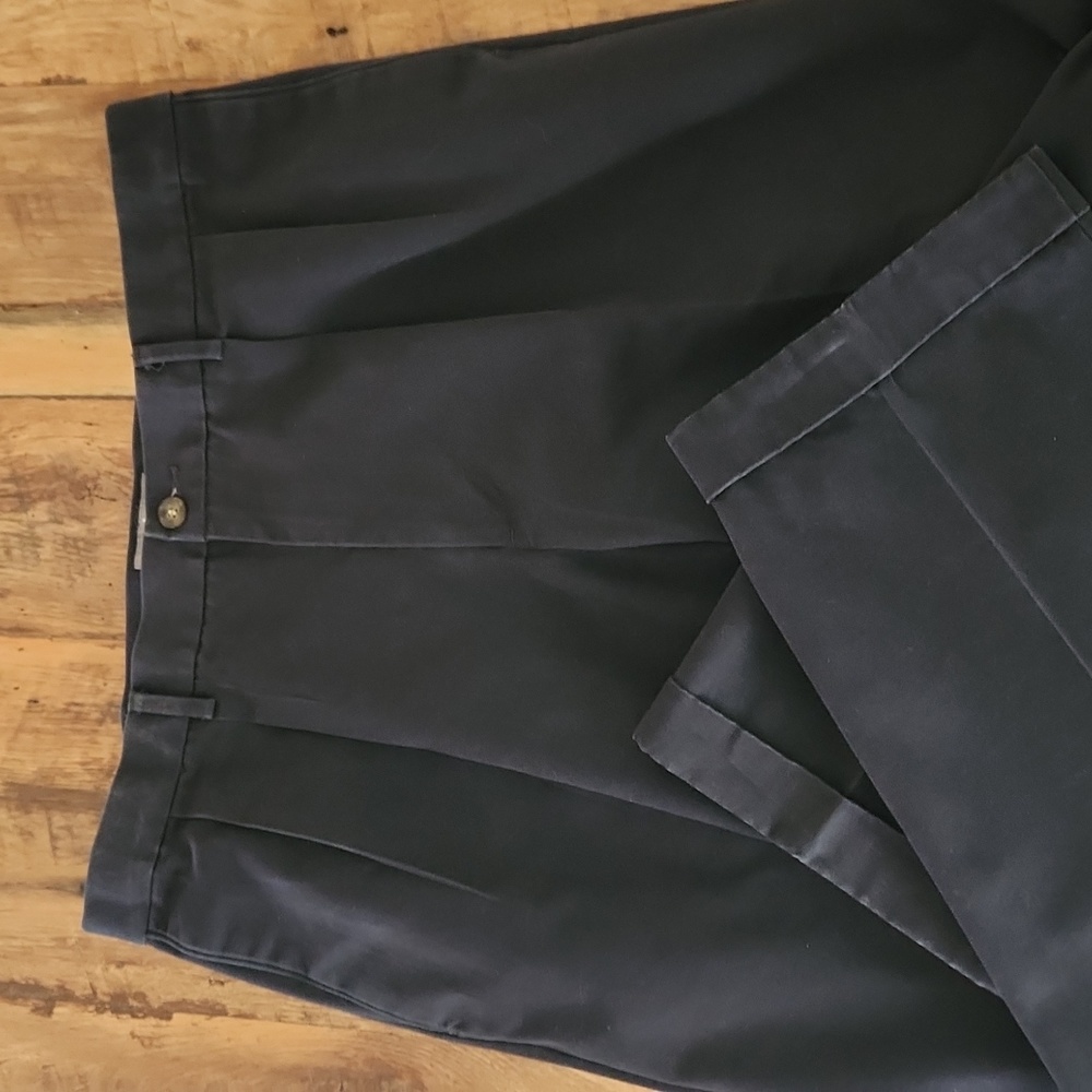 Men's Dockers 36x30 navy cuffed khakis